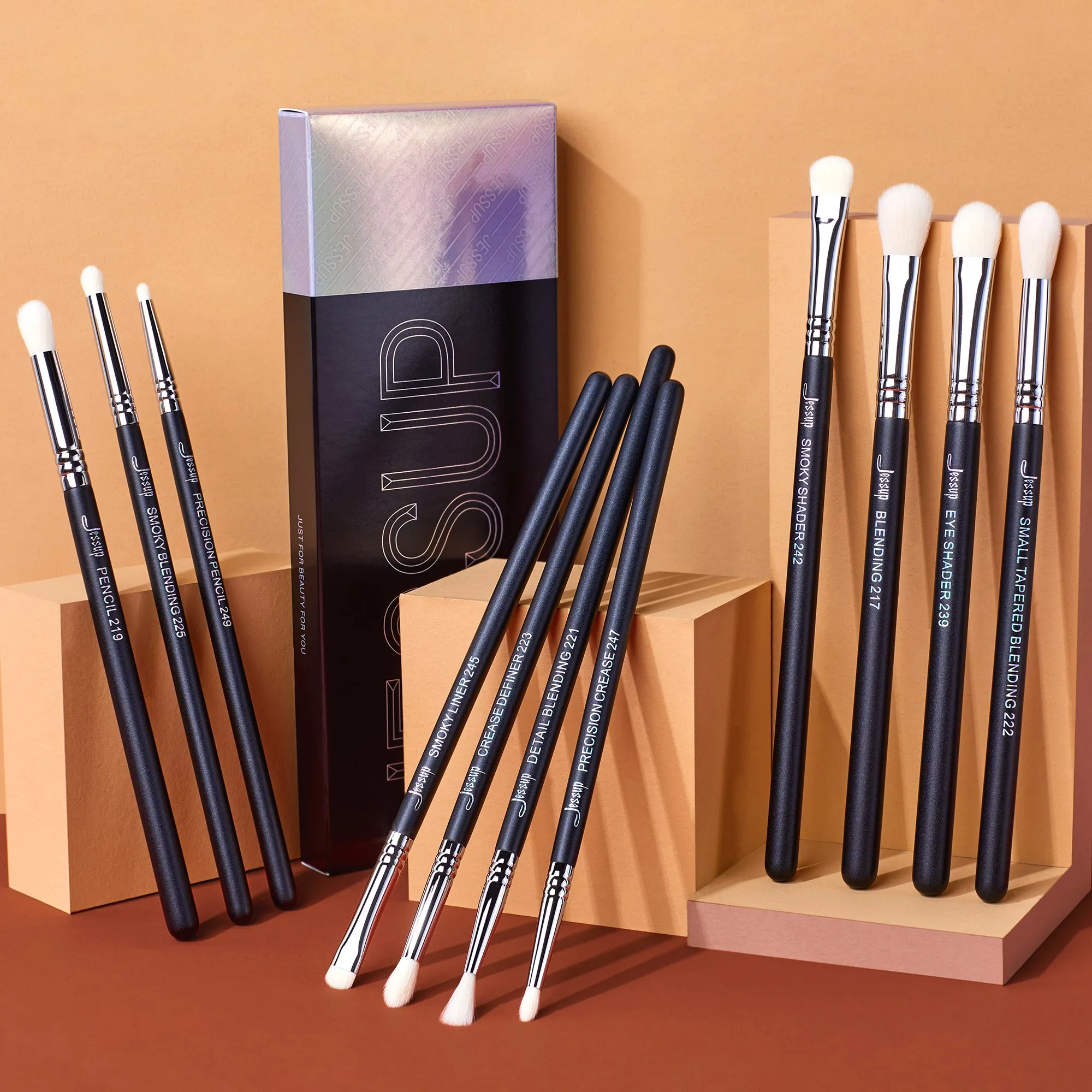 PRO Eyeshadow Brush Set 11pcs T340