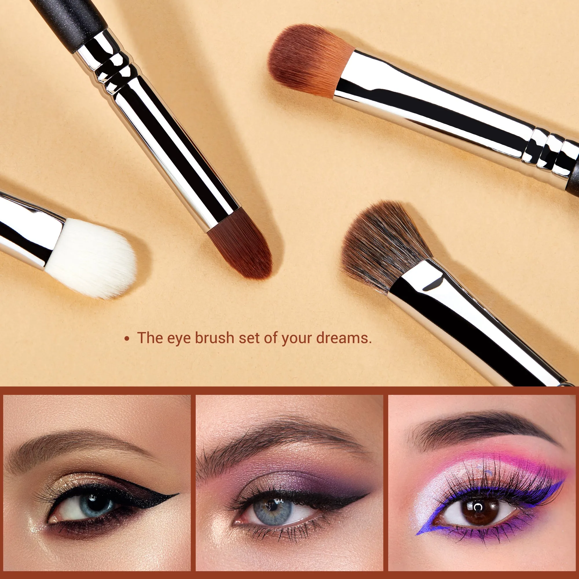 PRO Eyeshadow Brush Set 12pcs T339