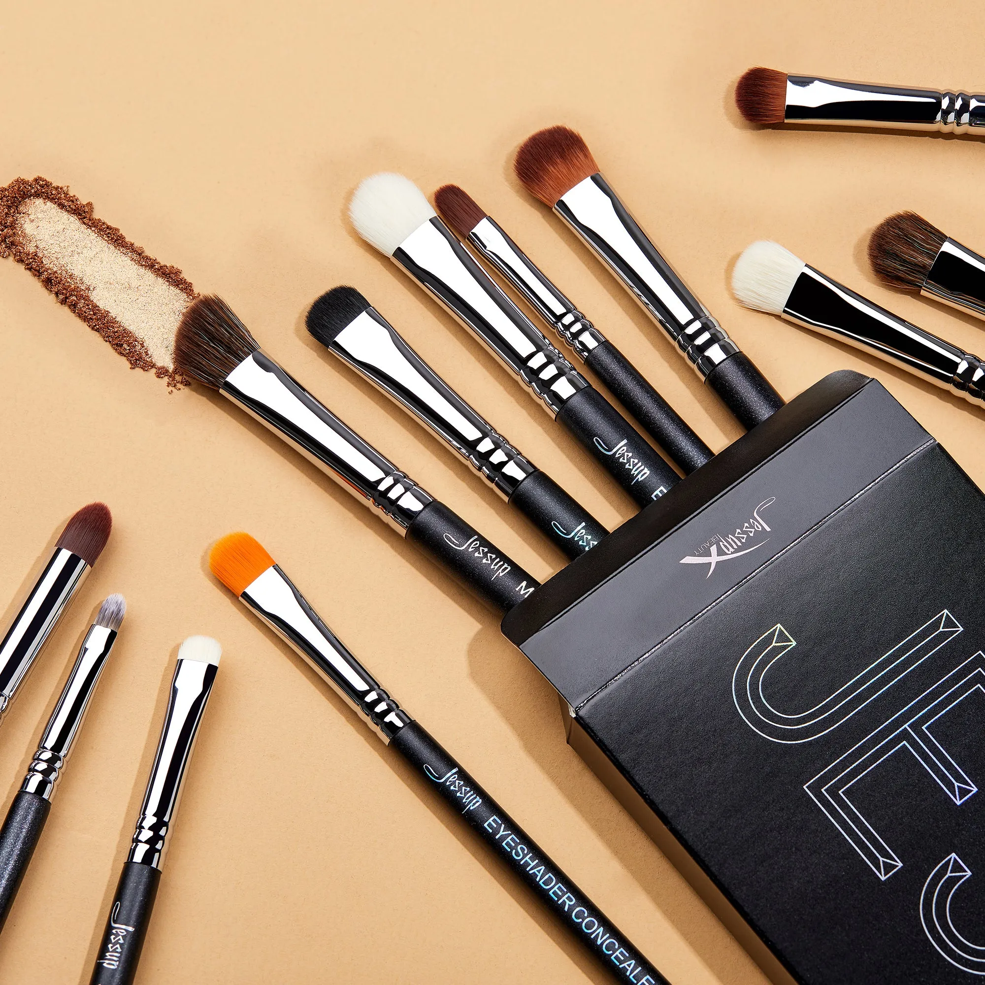 PRO Eyeshadow Brush Set 12pcs T339