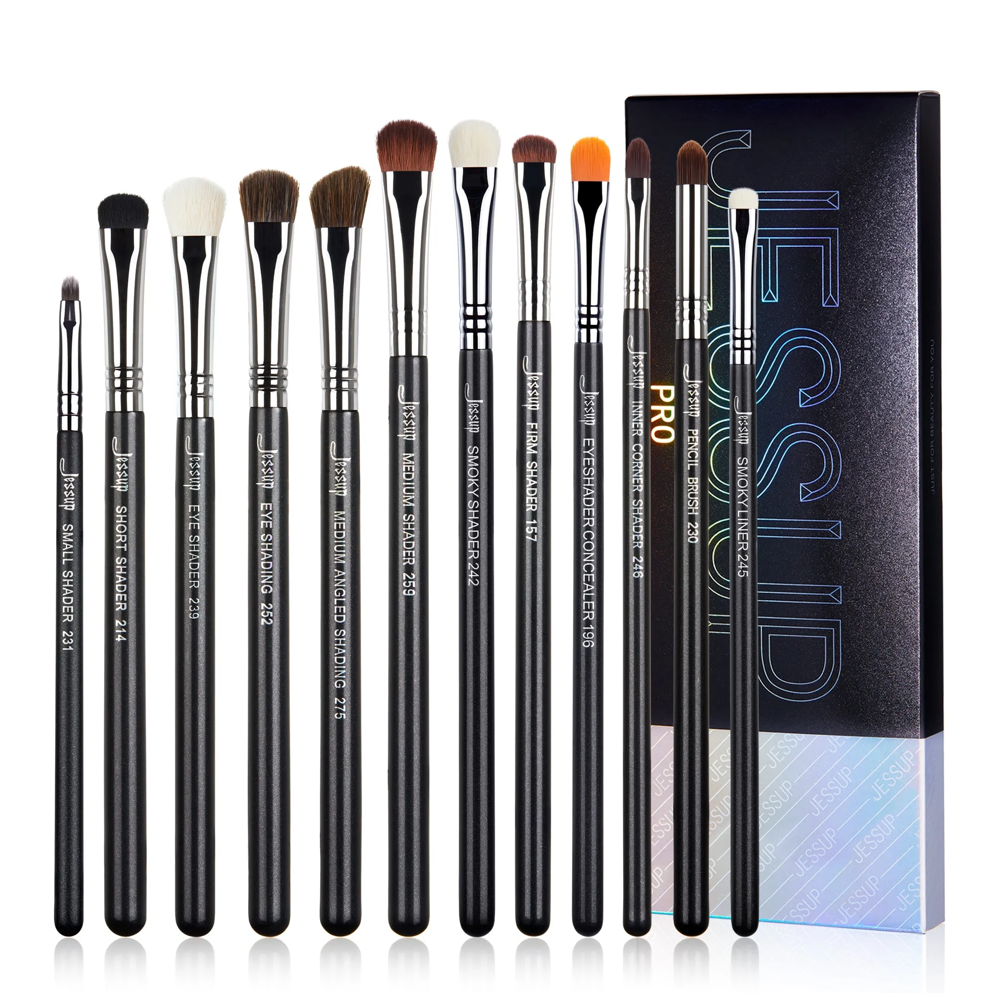 PRO Eyeshadow Brush Set 12pcs T339
