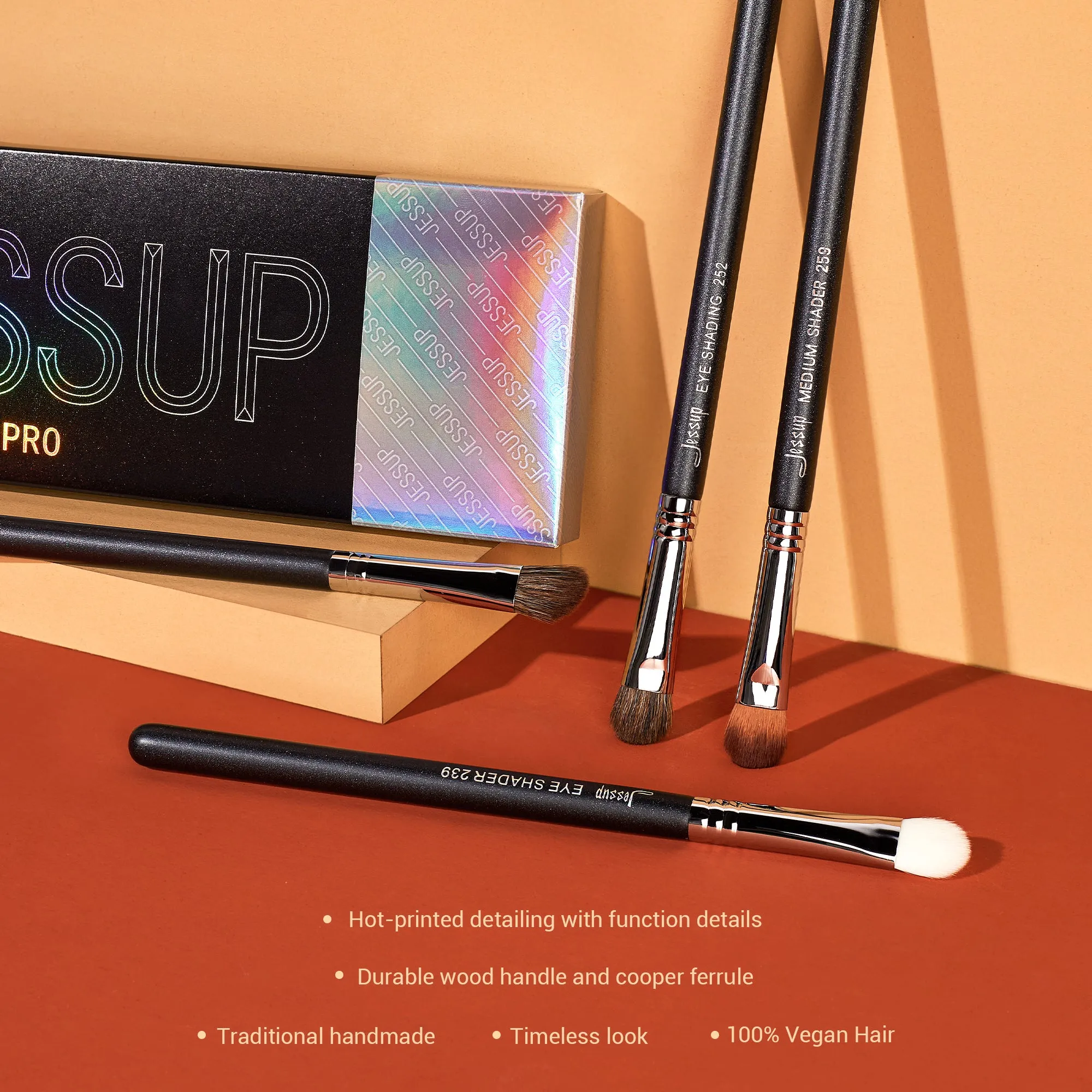 PRO Eyeshadow Brush Set 12pcs T339