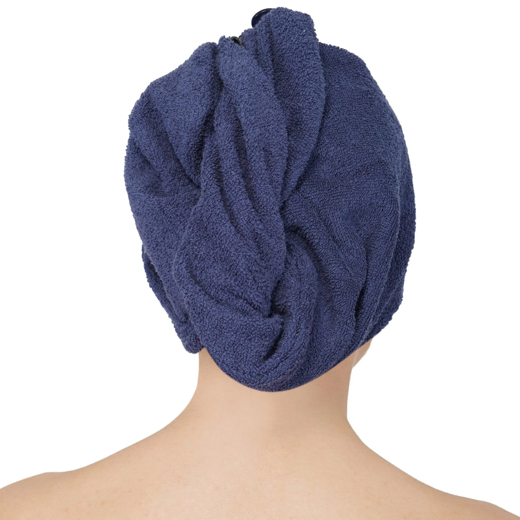 Rangoli Noble Cotton Hair Wrap Towel | Quick Dry, Absorbent Shower Cap