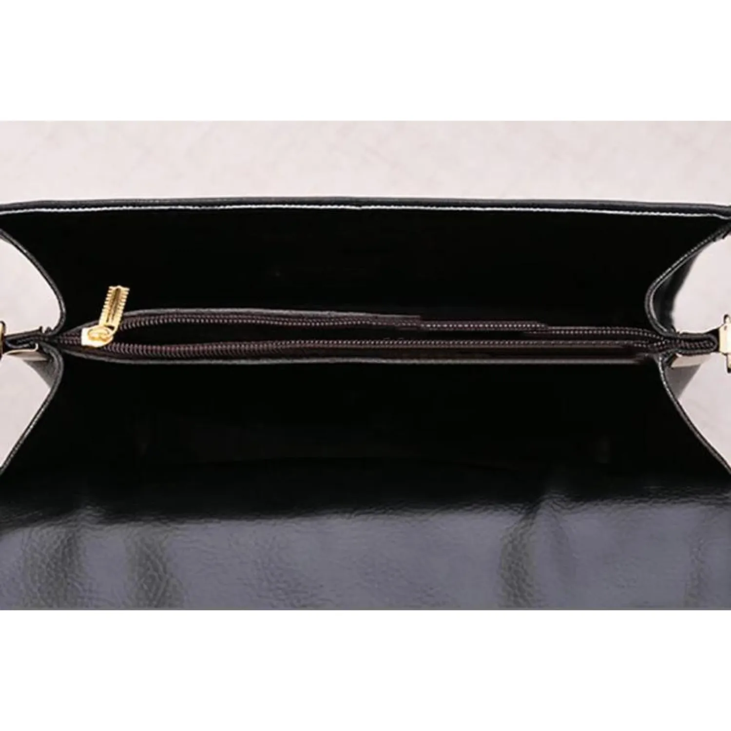 Sleek Minimalist Flap Crossbody/Shoulder Bag
