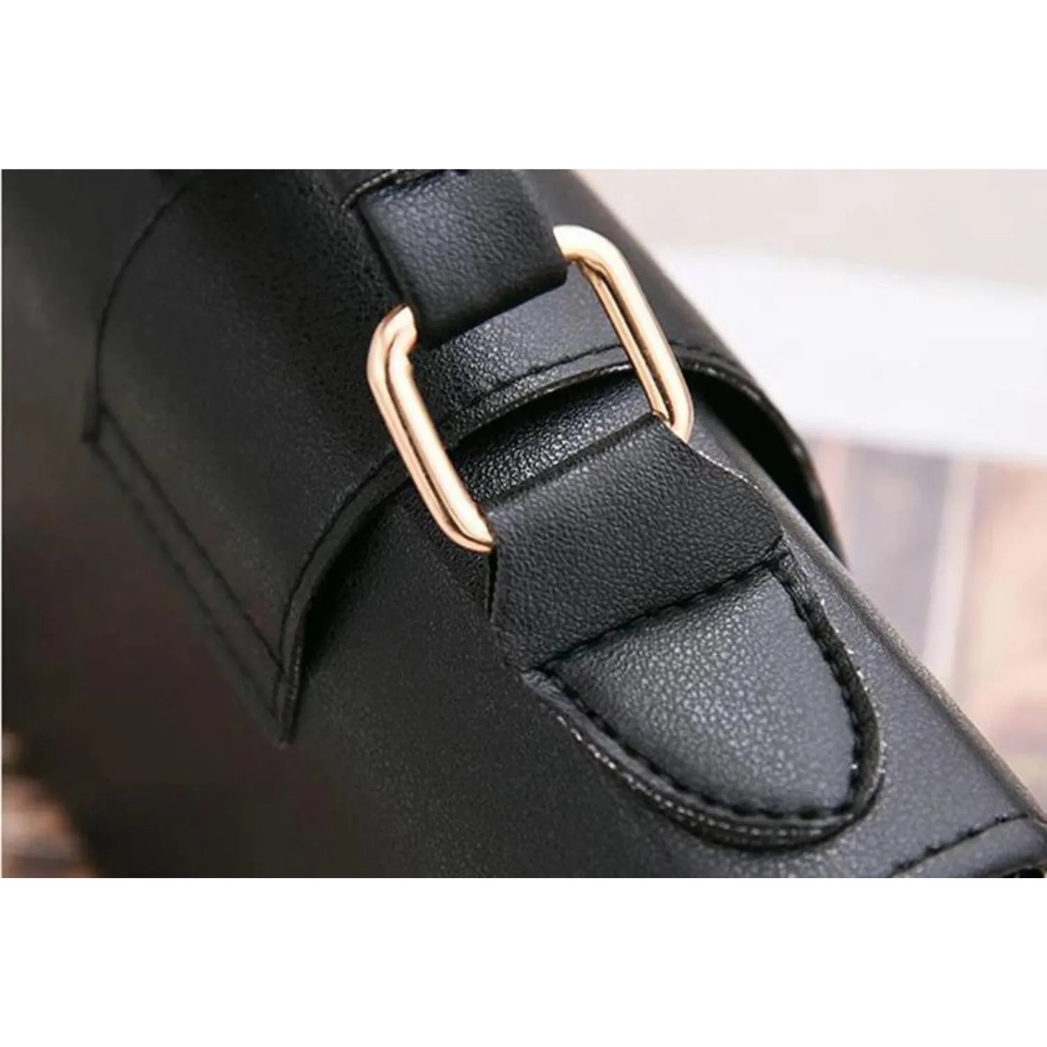 Sleek Minimalist Flap Crossbody/Shoulder Bag