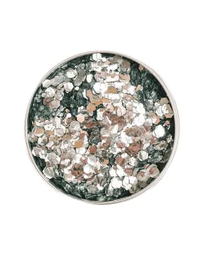 STRAIGHT UP SILVER ECO GLITTER