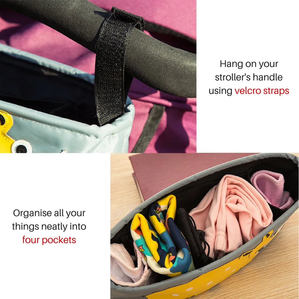 Stroller Organizer Basket Bag