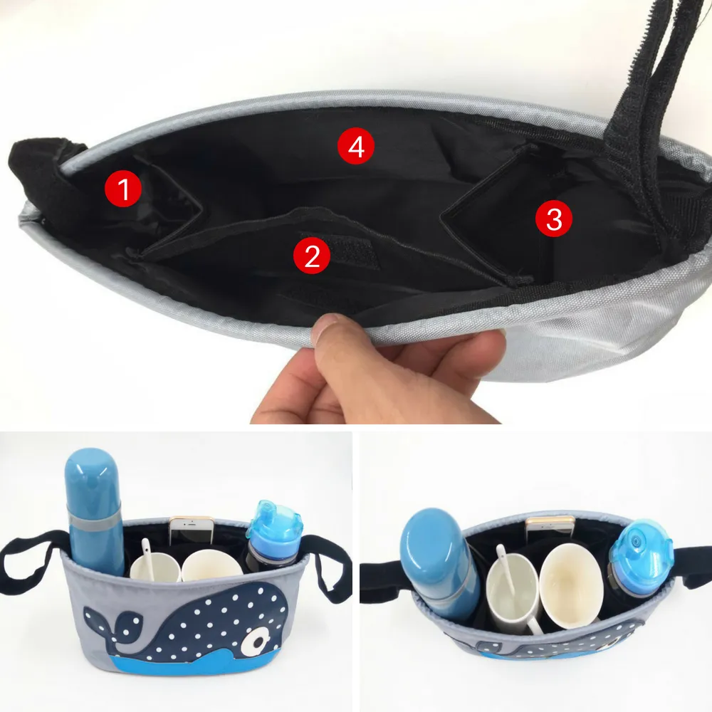 Stroller Organizer Basket Bag