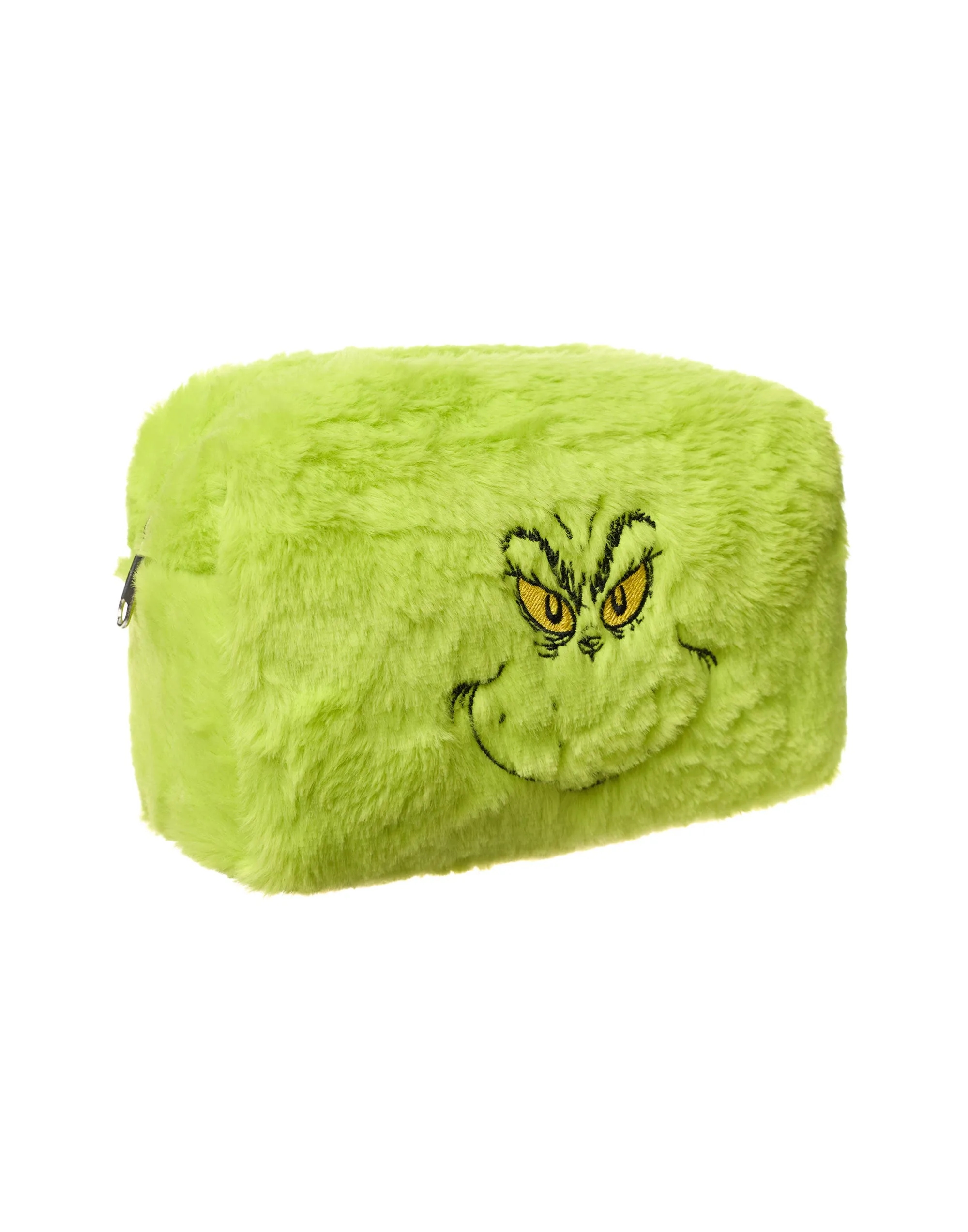 The Grinch Character Face Green Makeup Bag