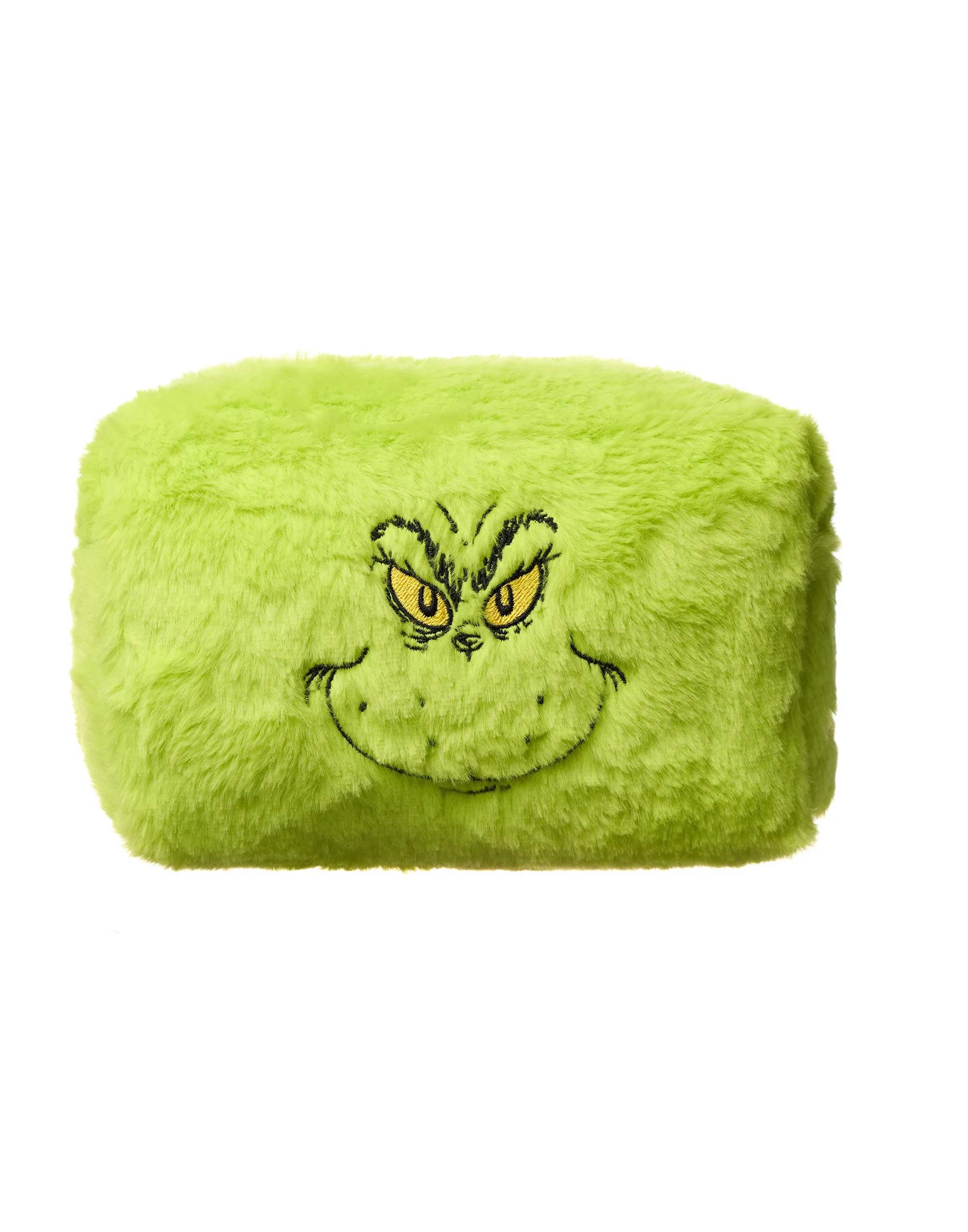 The Grinch Character Face Green Makeup Bag