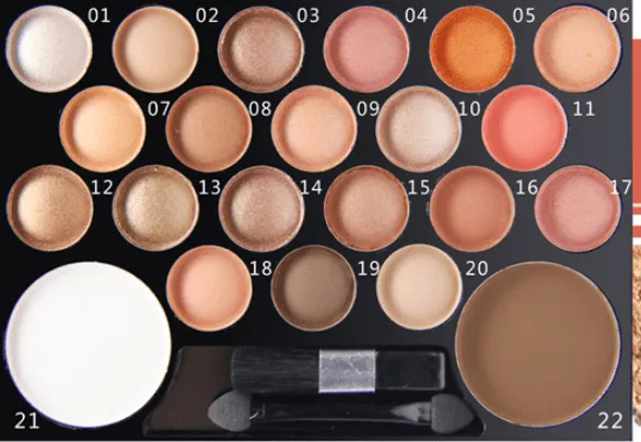 The Novo Eyeshadow & Glitter Palette Set