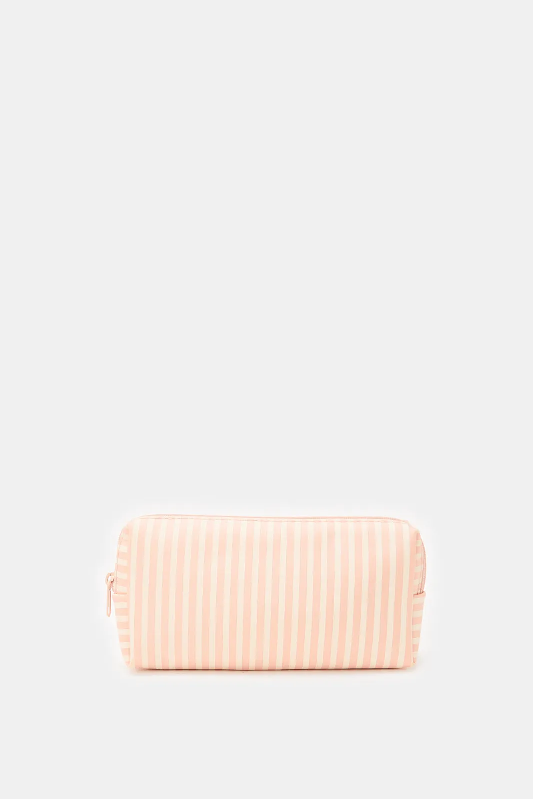 Women Pink Floral Print Cosmetic Pouch Set (4 Piece)