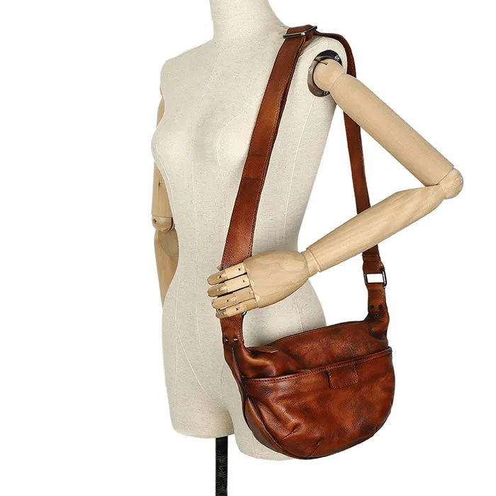 Womens Vintage Cross Body Bag Ladies Shoulder Bag