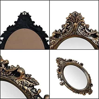 WOOD HUT MART Wall Mount Wooden MIROR Frame