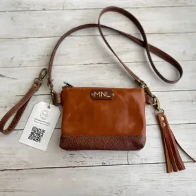 Wristlet in Cognac, Chestnut